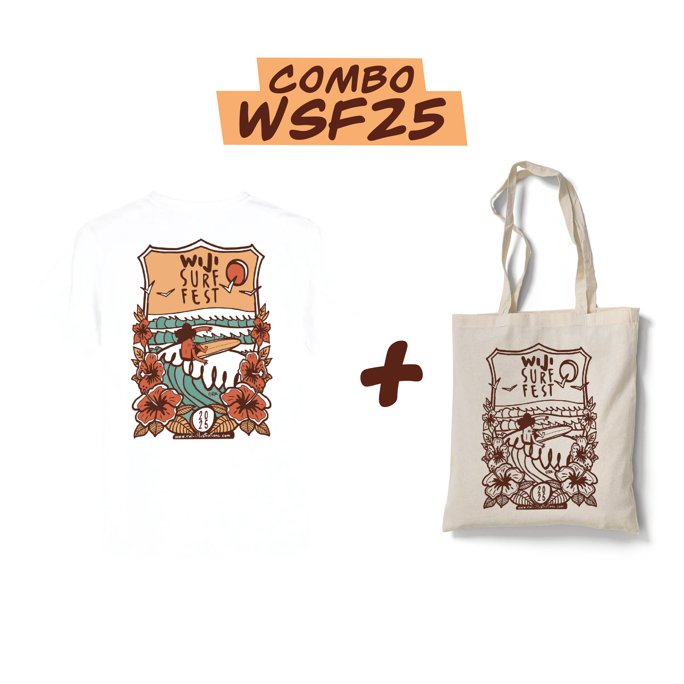 Combo WSF25: T-shirt + Tote Bag
